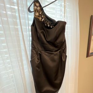 black vintage inspired dress